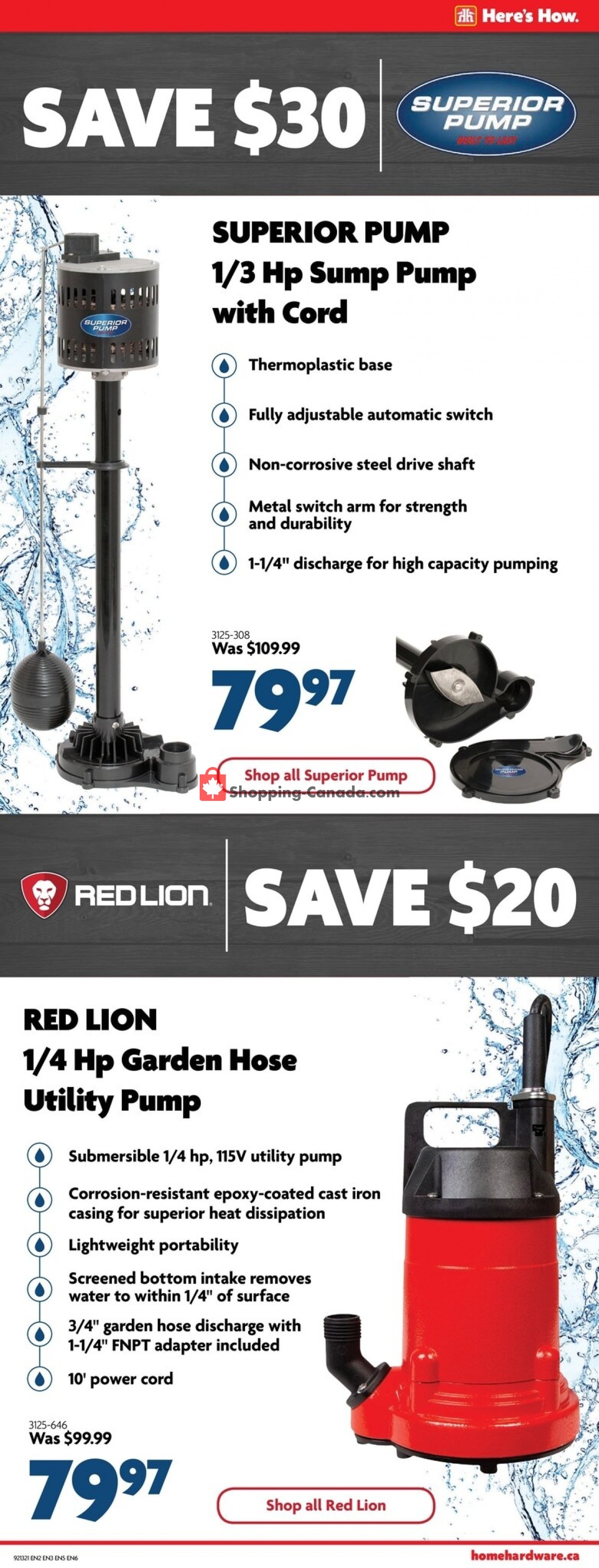 Home Hardware flyer from Thursday April 1, 2021 to Wednesday April 7, 2021 - page 9
