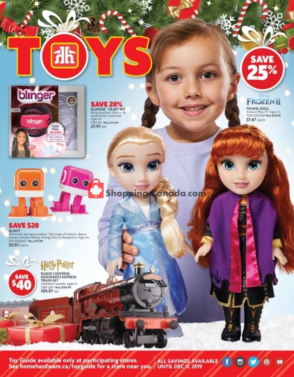 Home Hardware flyer from Thursday October 31, 2019 to Wednesday December 11, 2019 - page 1