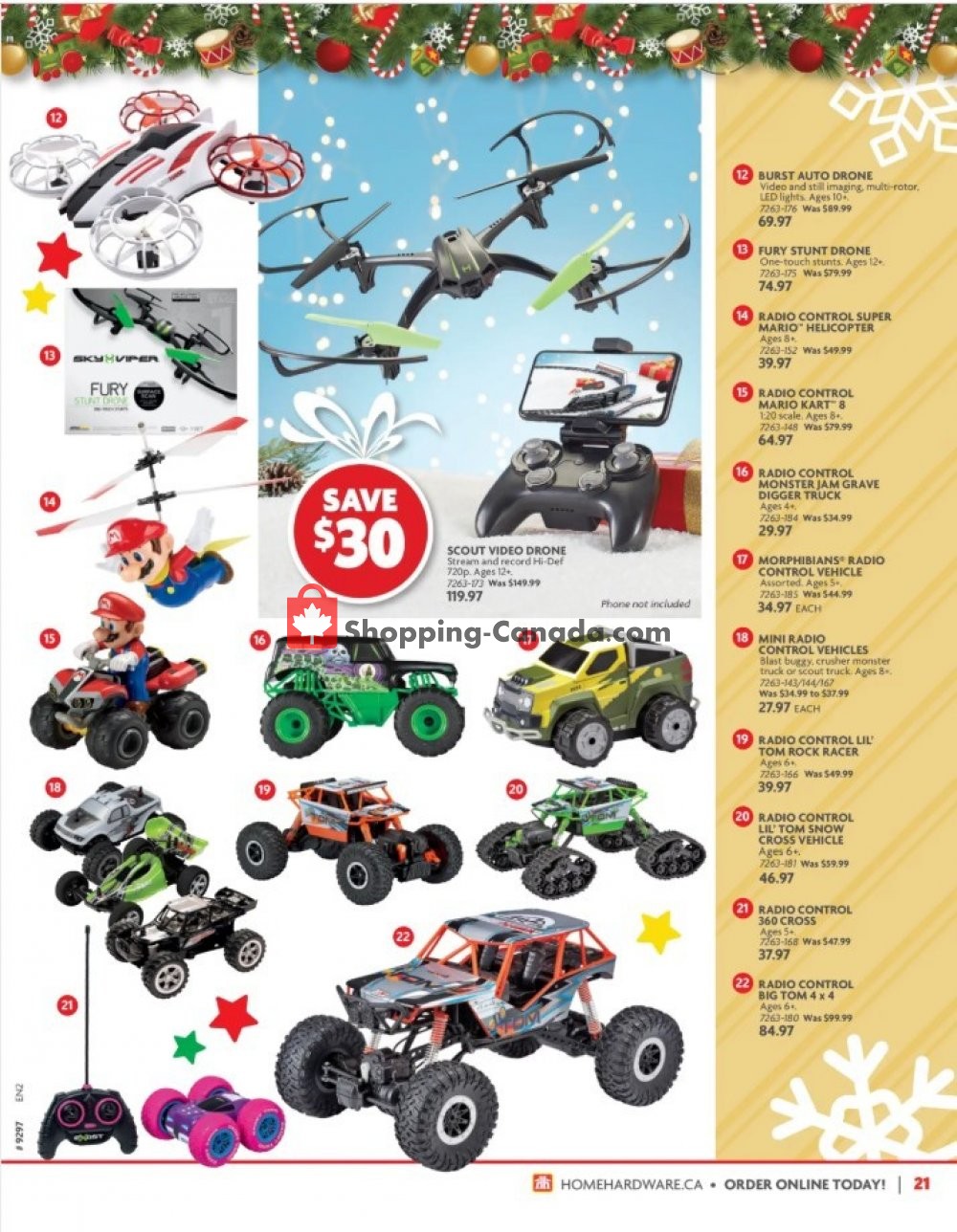 Home Hardware flyer from Thursday October 31, 2019 to Wednesday December 11, 2019 - page 21