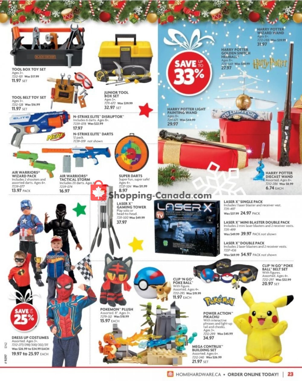 Home Hardware flyer from Thursday October 31, 2019 to Wednesday December 11, 2019 - page 23