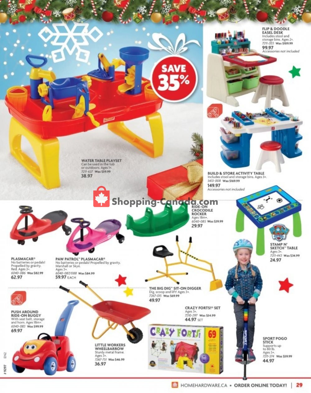Home Hardware flyer from Thursday October 31, 2019 to Wednesday December 11, 2019 - page 29