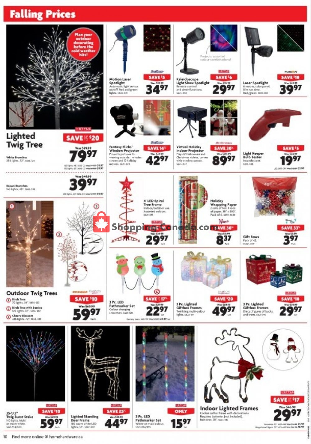 Home Hardware flyer from Wednesday October 24, 2018 to Tuesday October 30, 2018 - page 10