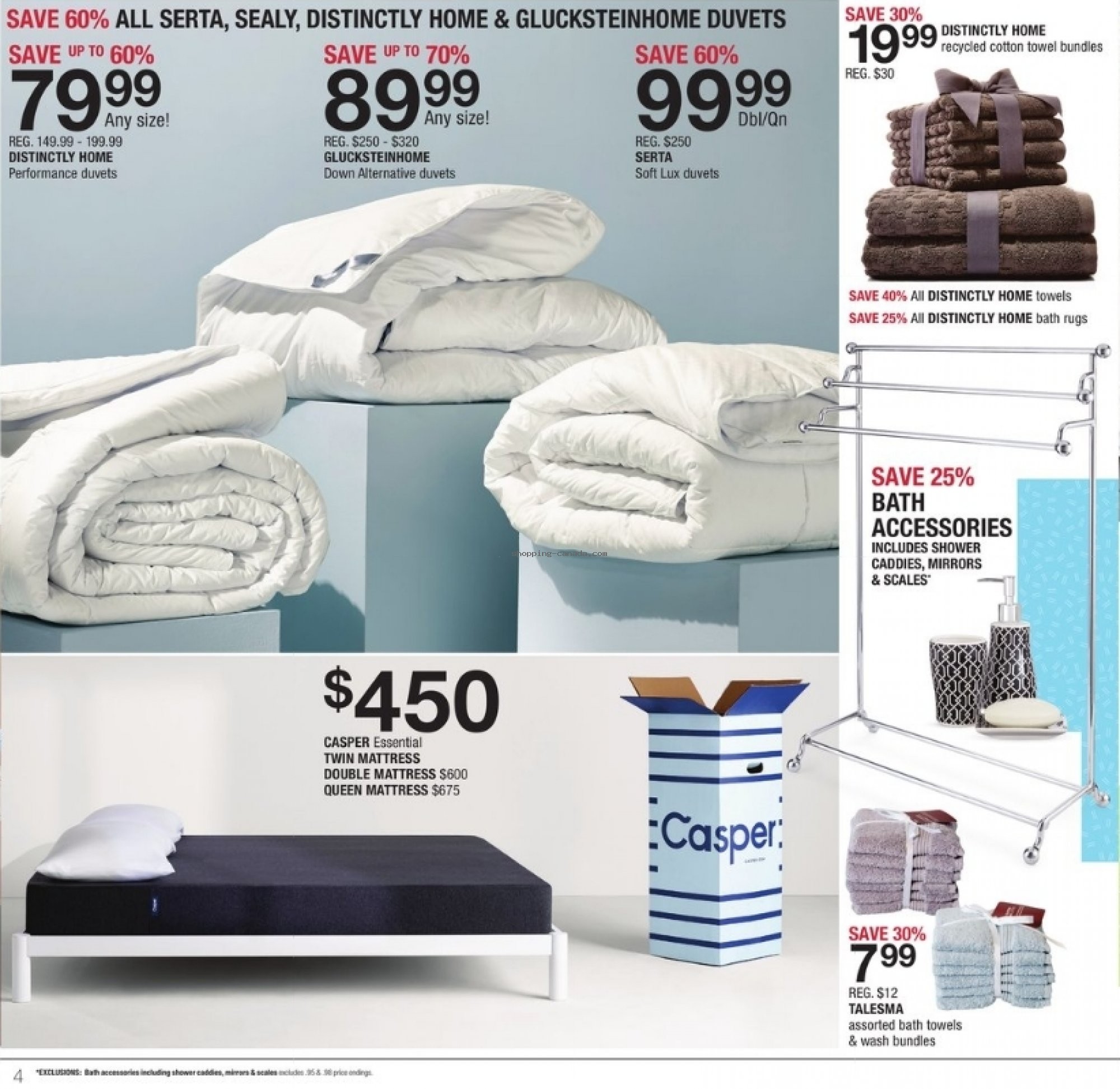 Home Outfitters flyer from Friday August 24, 2018 to Thursday August 30, 2018 - page 4