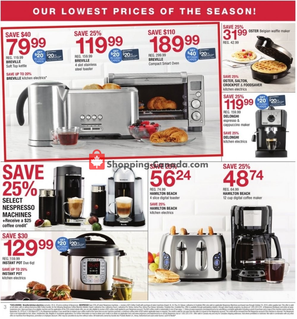 Home Outfitters flyer from Friday October 12, 2018 to Thursday October 18, 2018 - page 3