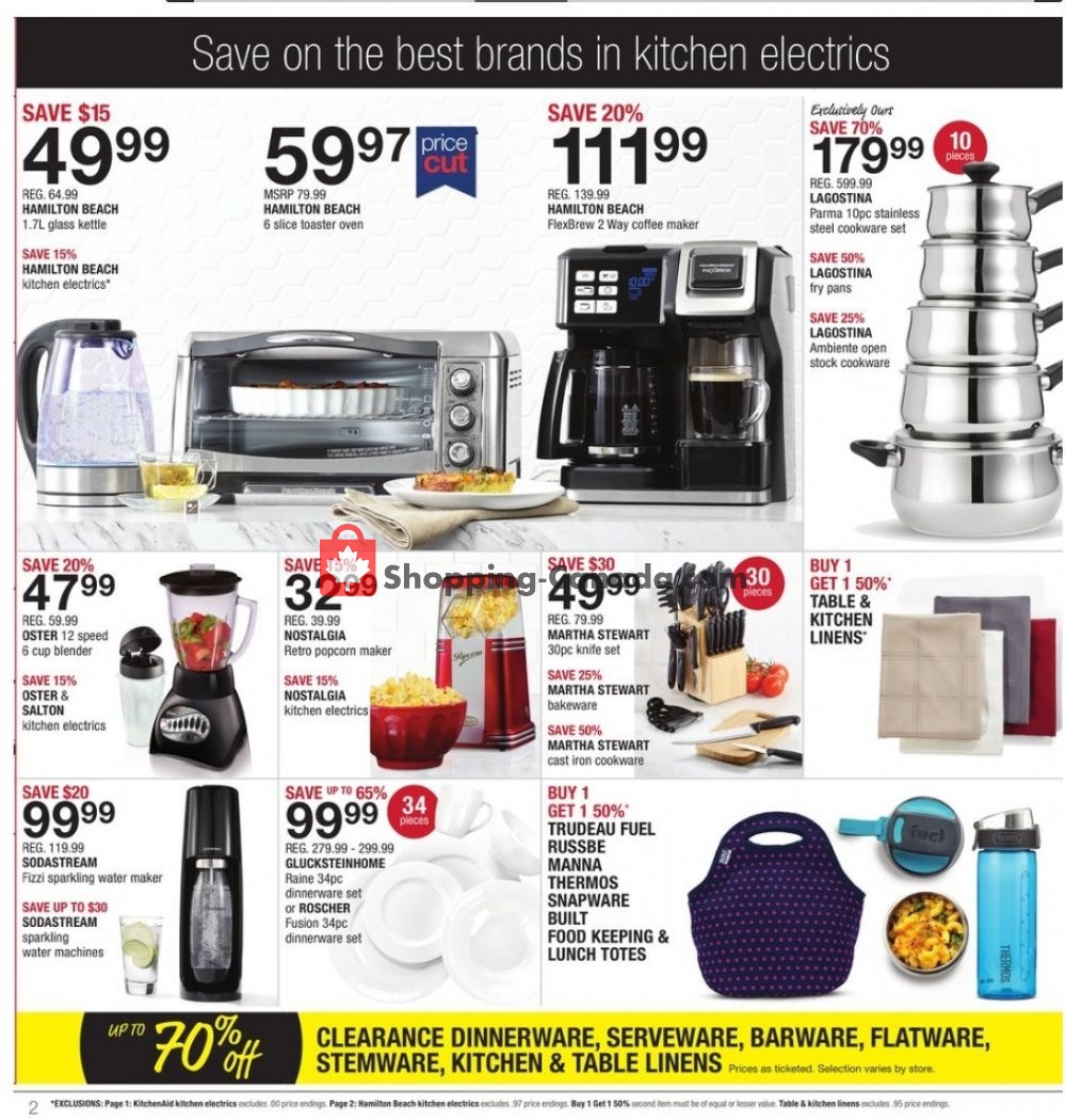 Home Outfitters flyer from Friday January 25, 2019 to Thursday January 31, 2019 - page 3