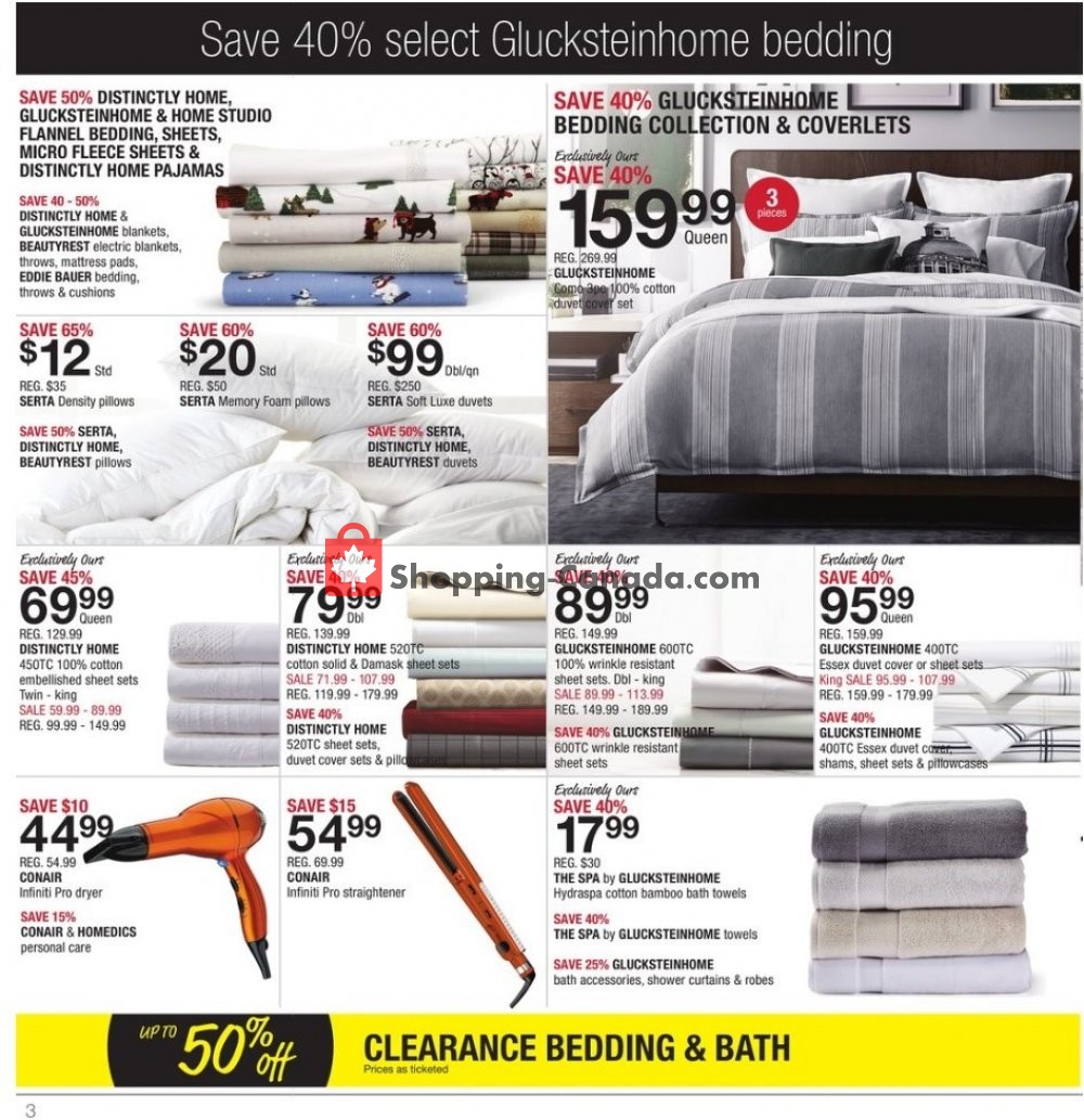 Home Outfitters flyer from Friday January 25, 2019 to Thursday January 31, 2019 - page 4