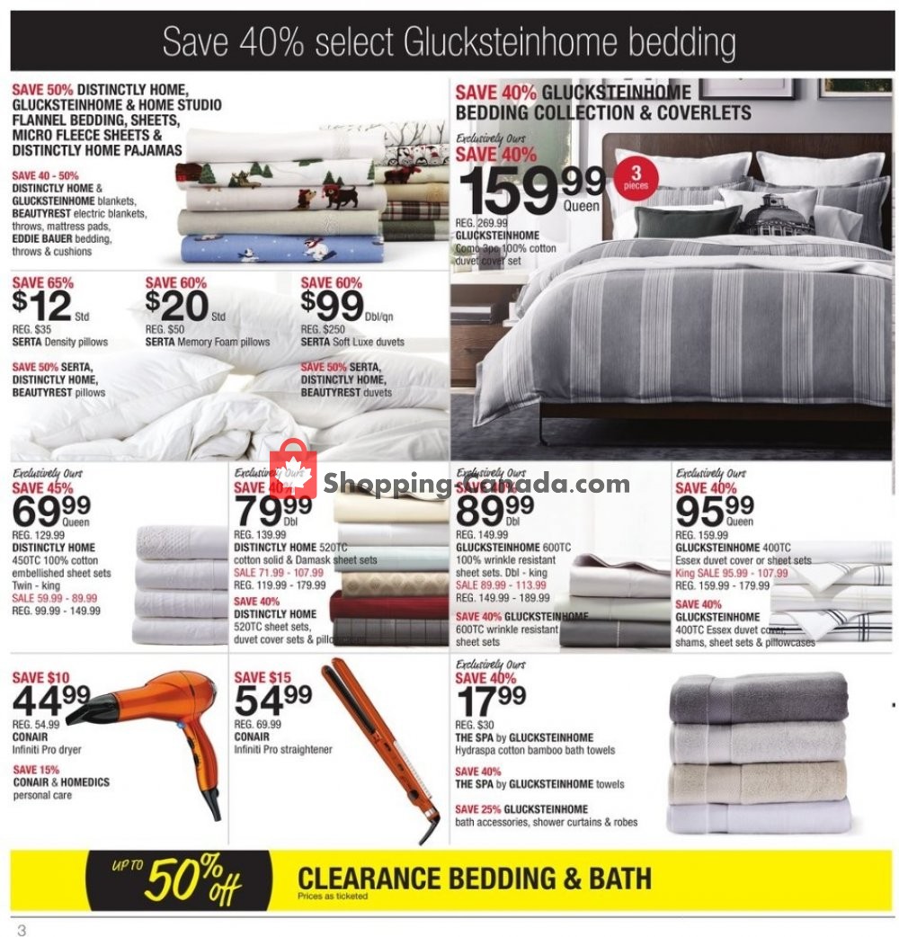 Home Outfitters flyer from Friday January 25, 2019 to Thursday January 31, 2019 - page 4