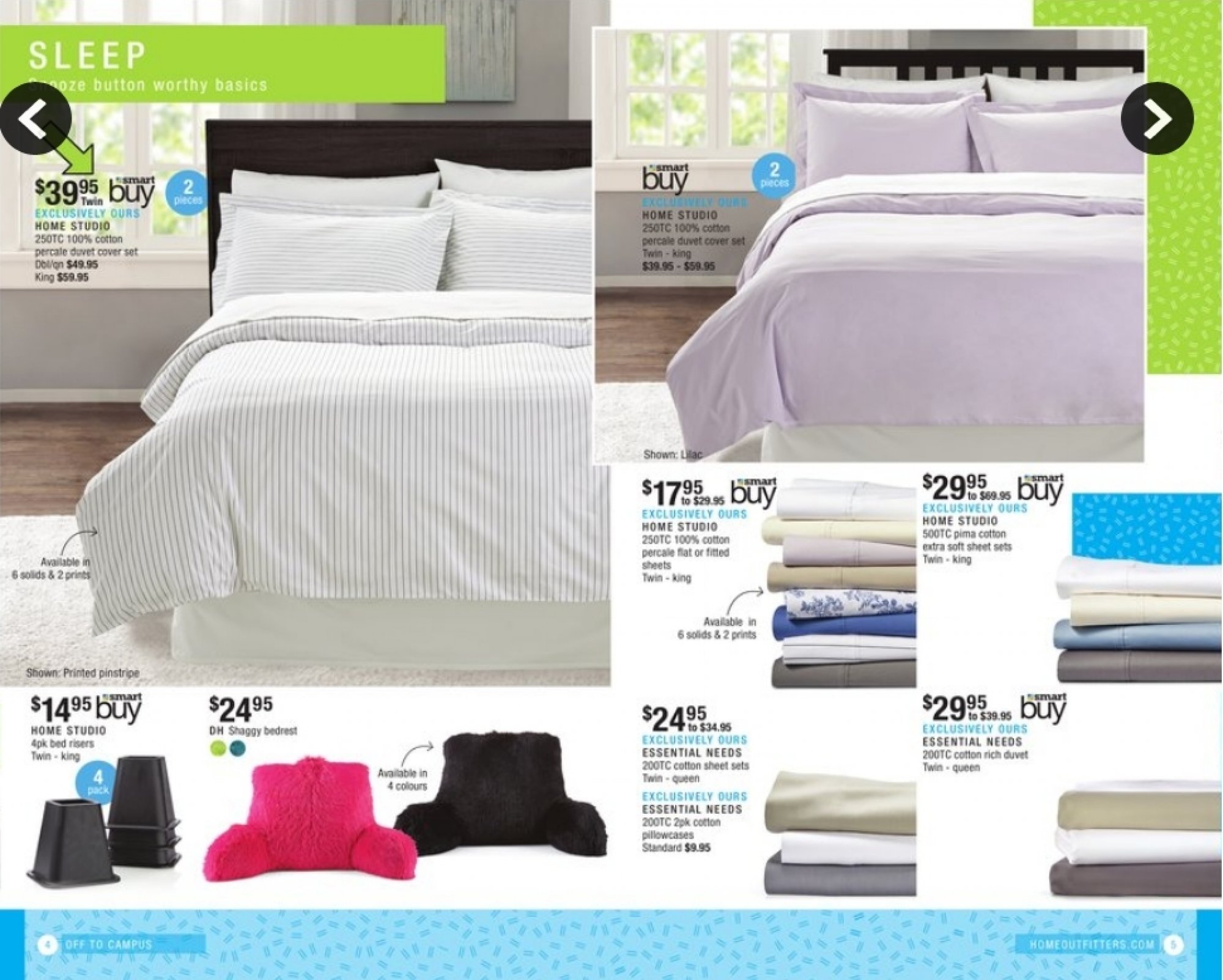 Home Outfitters flyer from Friday August 17, 2018 to Thursday August 30, 2018 - page 3