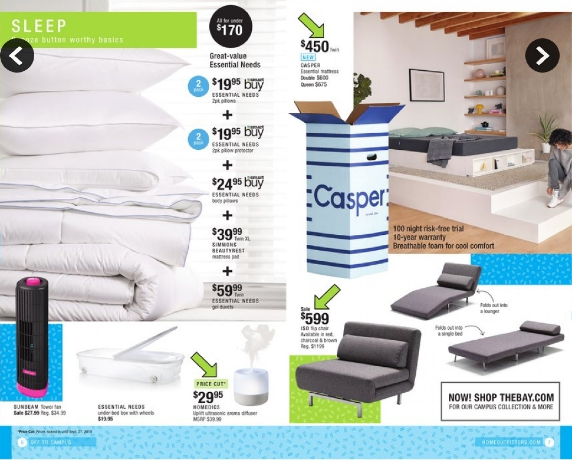 Home Outfitters flyer from Friday August 17, 2018 to Thursday August 30, 2018 - page 4