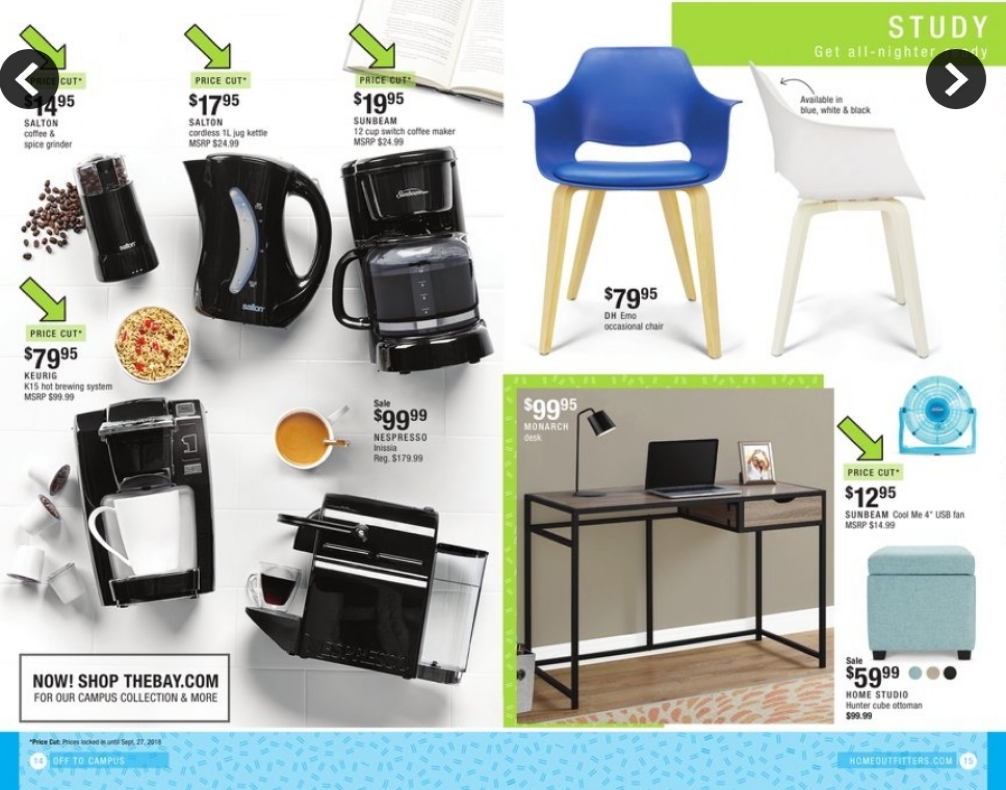 Home Outfitters flyer from Friday August 17, 2018 to Thursday August 30, 2018 - page 8