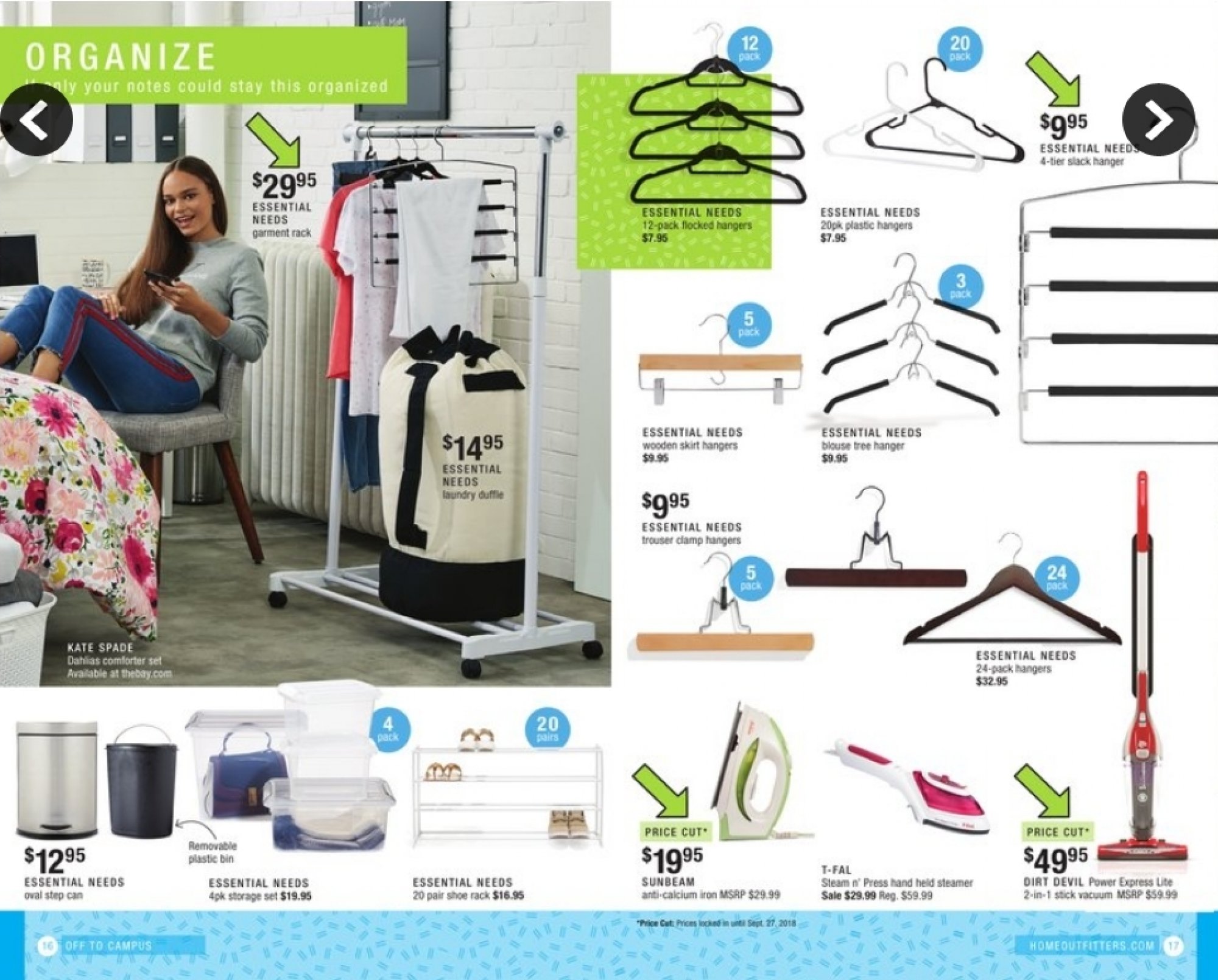 Home Outfitters flyer from Friday August 17, 2018 to Thursday August 30, 2018 - page 9