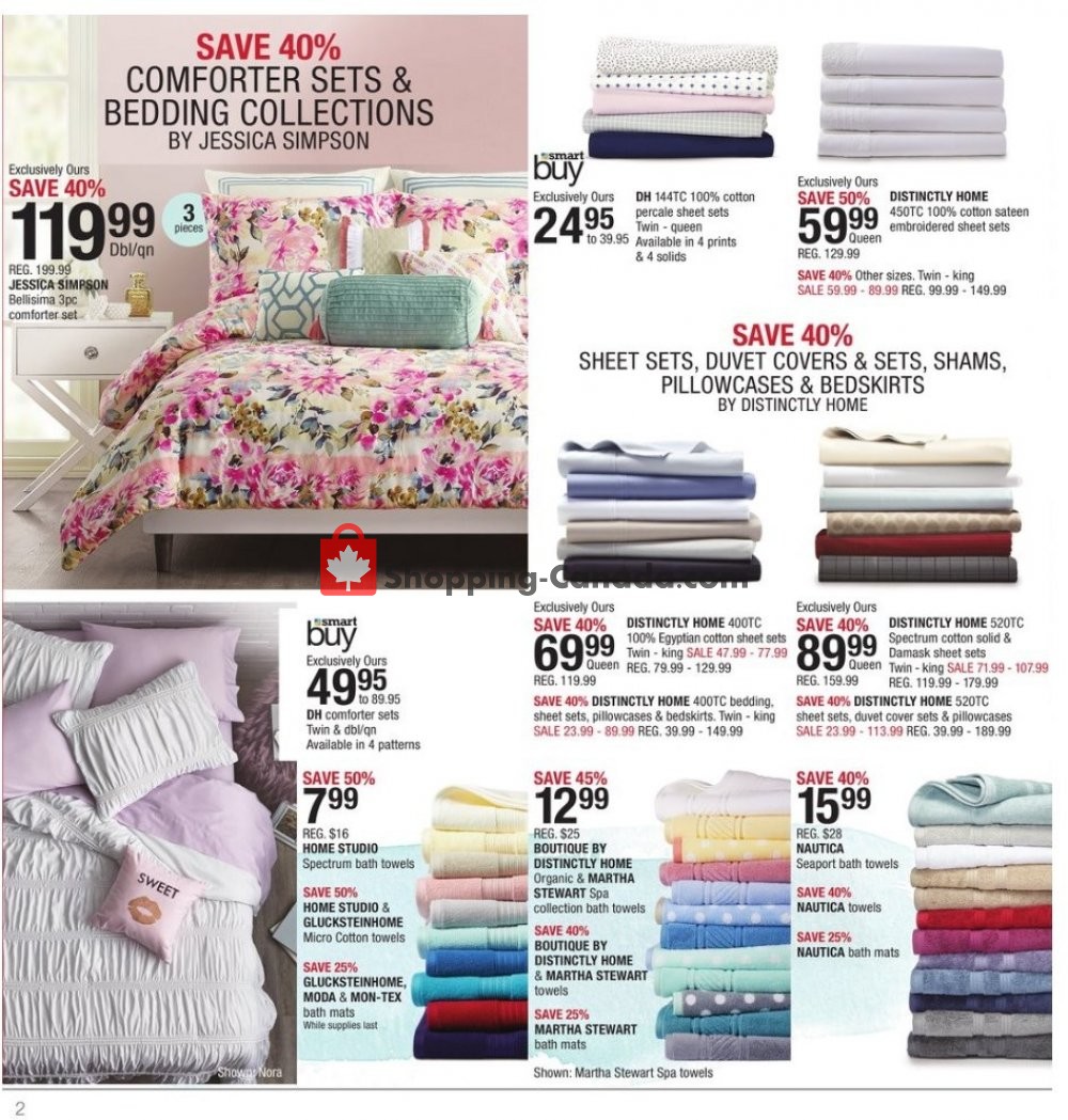 Home Outfitters flyer from Friday February 22, 2019 to Thursday February 28, 2019 - page 3