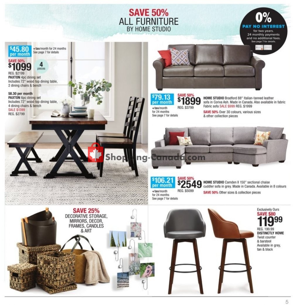 Home Outfitters flyer from Friday February 22, 2019 to Thursday February 28, 2019 - page 6