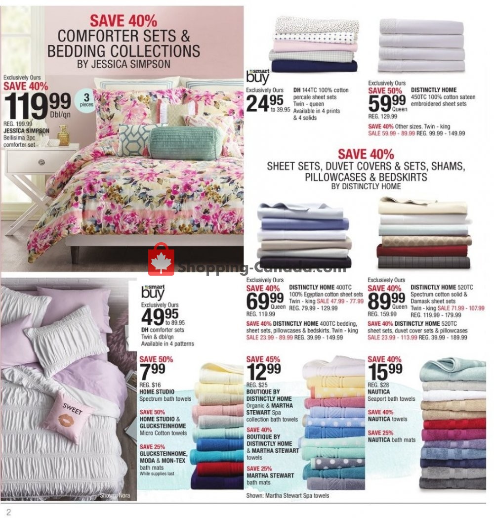 Home Outfitters flyer from Friday February 22, 2019 to Thursday February 28, 2019 - page 3