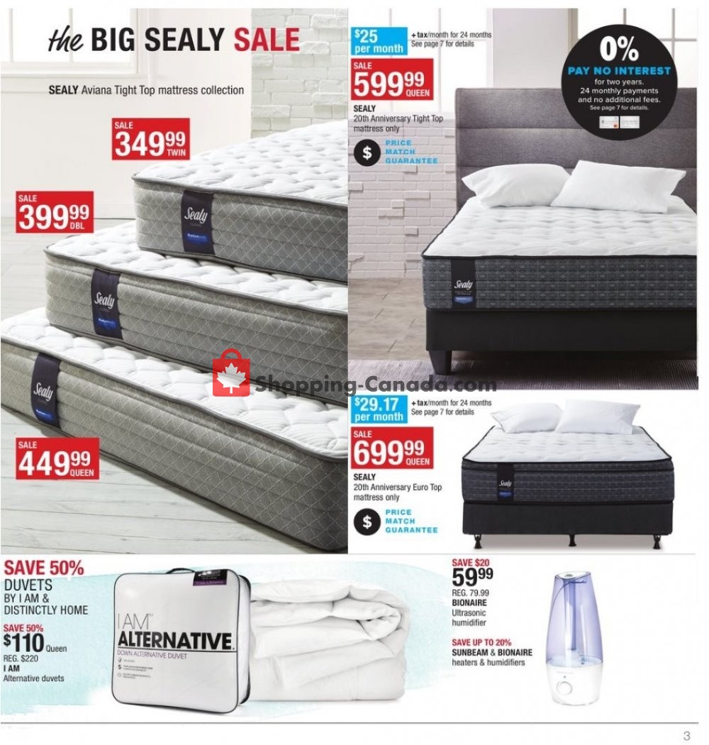 Home Outfitters flyer from Friday February 22, 2019 to Thursday February 28, 2019 - page 4