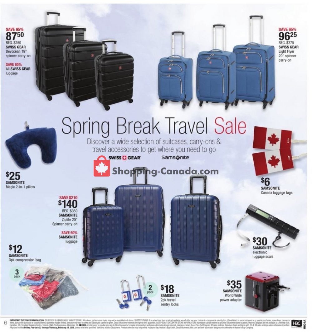 Home Outfitters flyer from Friday February 22, 2019 to Thursday February 28, 2019 - page 7