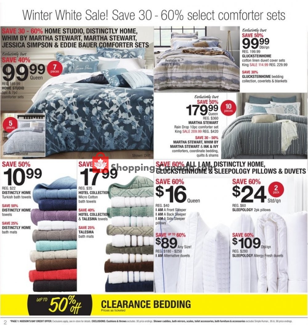 Home Outfitters flyer from Friday January 11, 2019 to Thursday January 17, 2019 - page 3