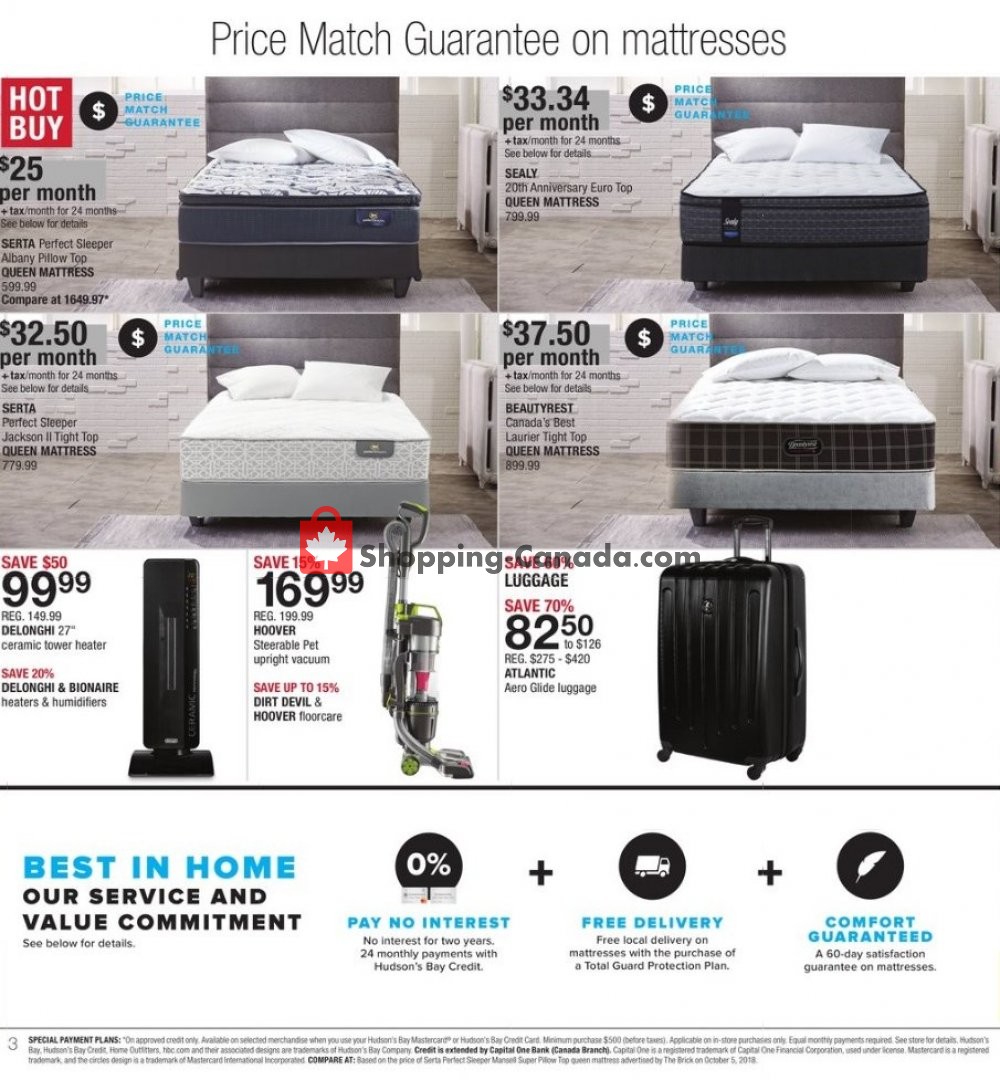 Home Outfitters flyer from Friday January 11, 2019 to Thursday January 17, 2019 - page 4