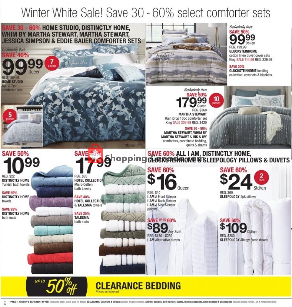 Home Outfitters flyer from Friday January 11, 2019 to Thursday January 17, 2019 - page 3