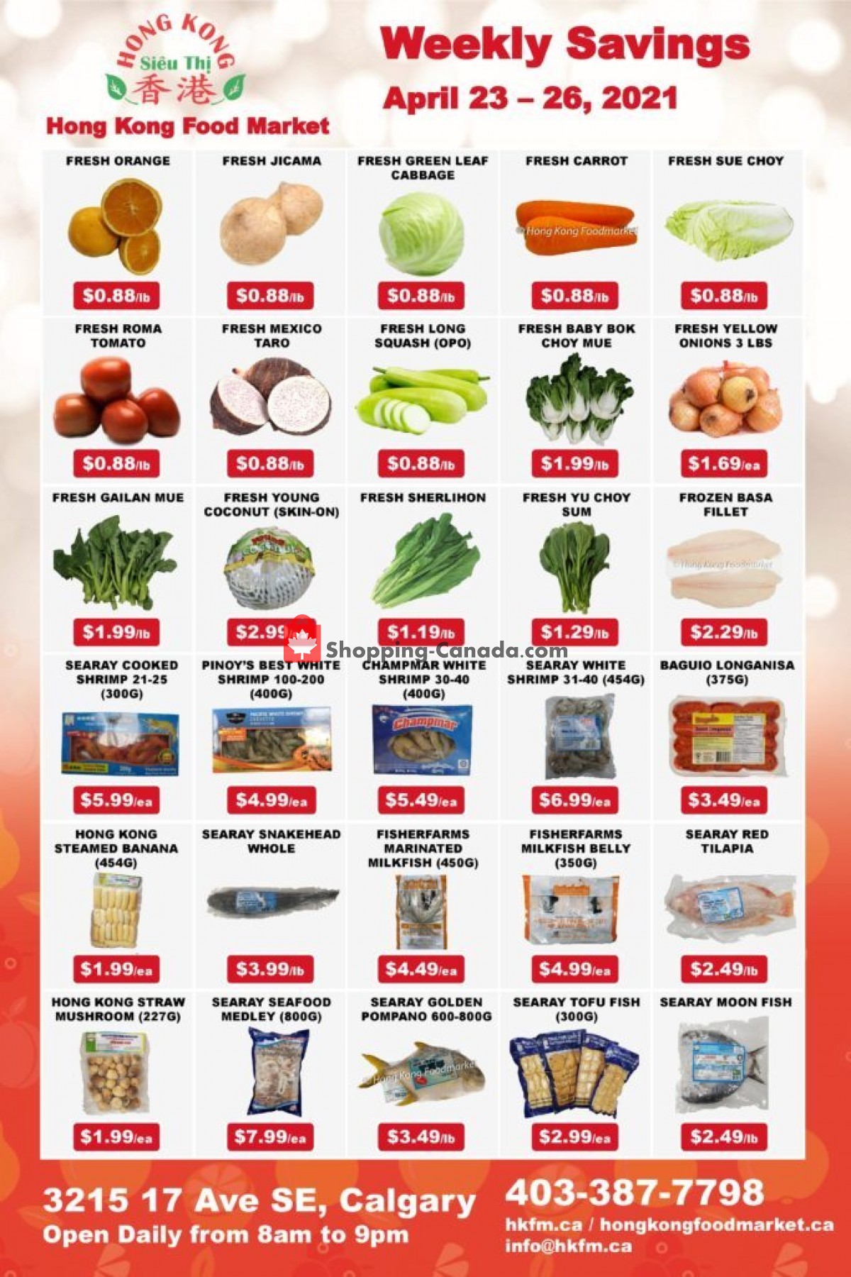 Hong Kong FoodMarket flyer from Friday April 23, 2021 to Monday April 26, 2021 - page 1