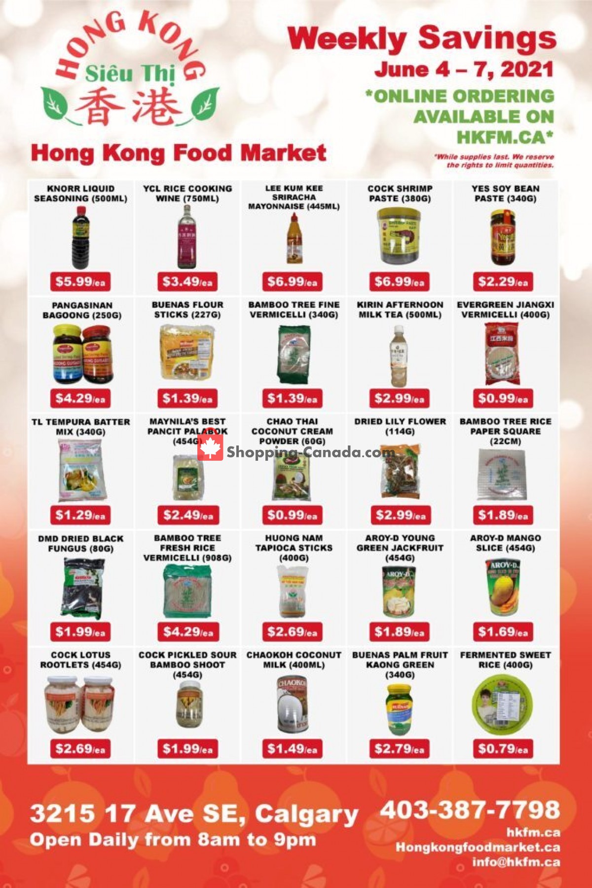 Hong Kong FoodMarket flyer from Friday June 4, 2021 to Monday June 7, 2021 - page 1