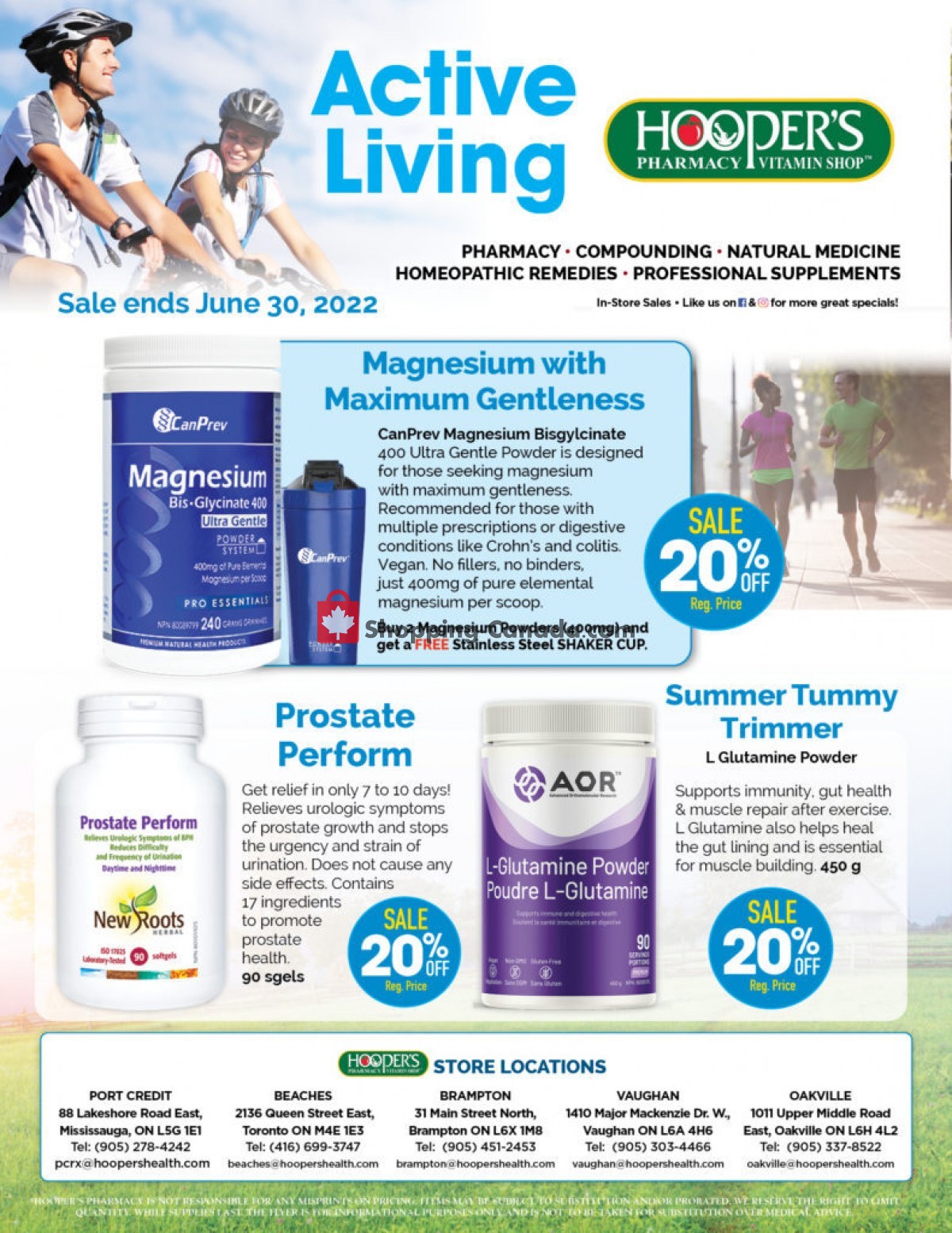 Hoopers Pharmacy flyer from Wednesday June 1, 2022 to Thursday June 30, 2022 - page 1