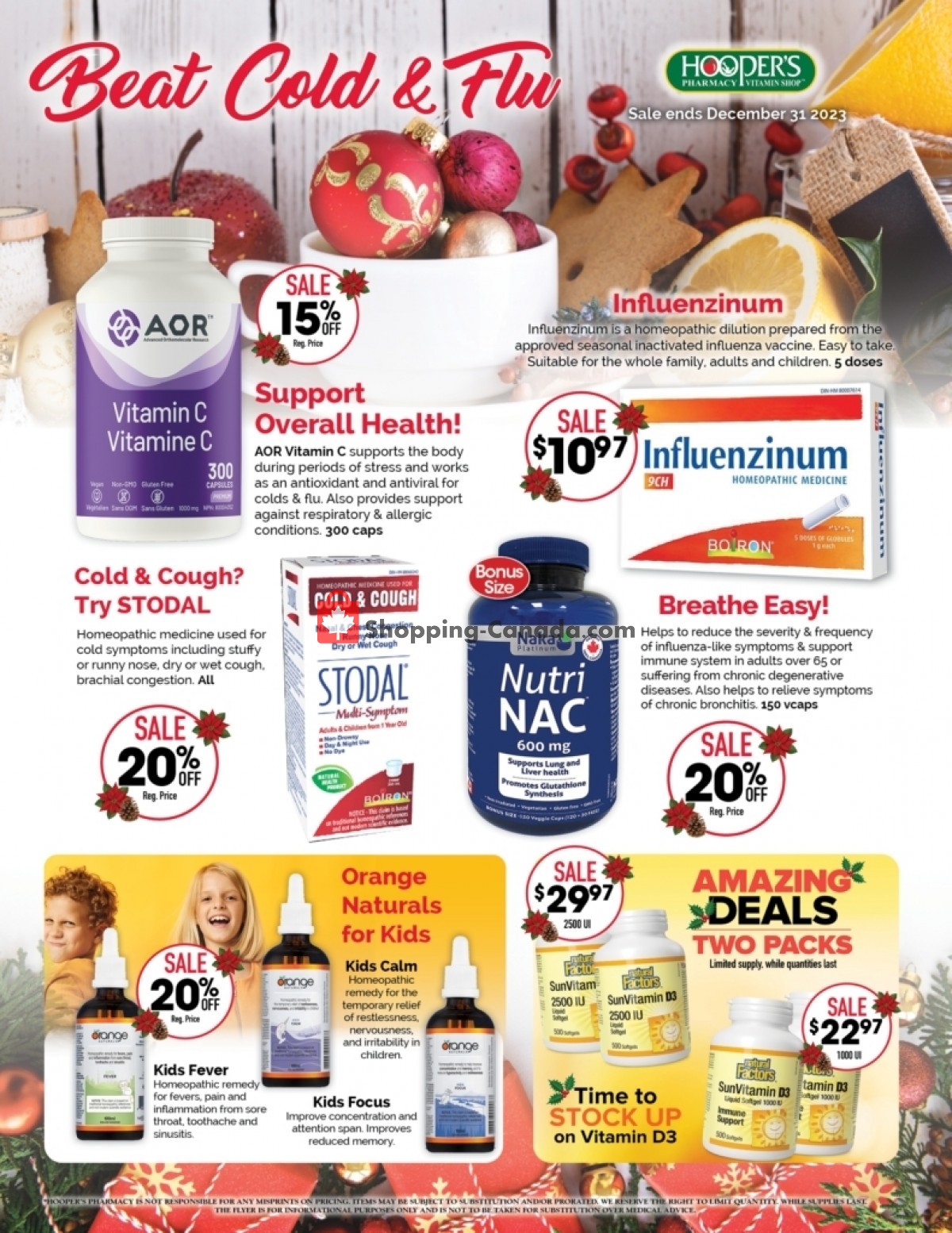 Hoopers Pharmacy flyer from Friday December 1, 2023 to Sunday December 31, 2023 - page 2
