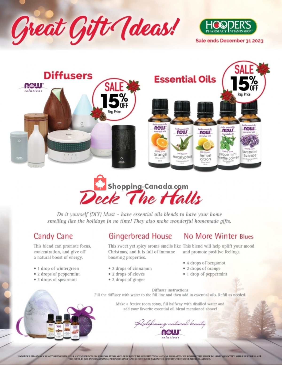 Hoopers Pharmacy flyer from Friday December 1, 2023 to Sunday December 31, 2023 - page 4