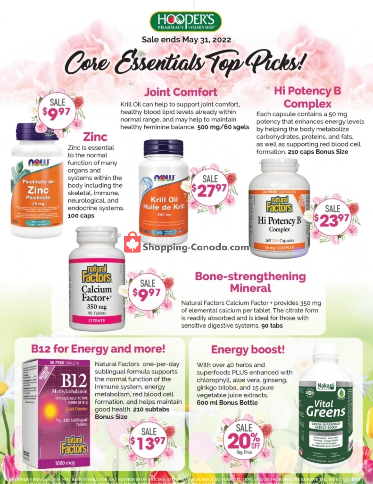 Hoopers Pharmacy flyer from Sunday May 1, 2022 to Tuesday May 31, 2022 - page 4