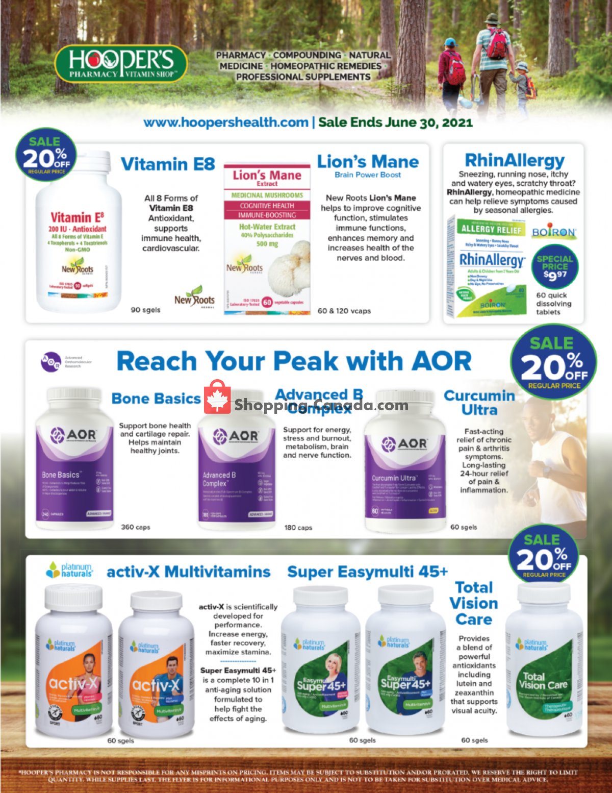 Hoopers Pharmacy flyer from Tuesday June 1, 2021 to Wednesday June 30, 2021 - page 2
