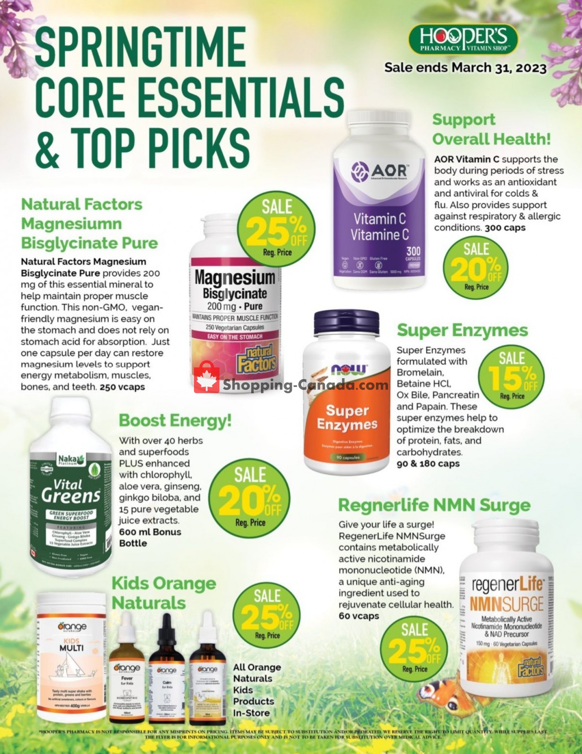 Hoopers Pharmacy flyer from Wednesday March 1, 2023 to Friday March 31, 2023 - page 3