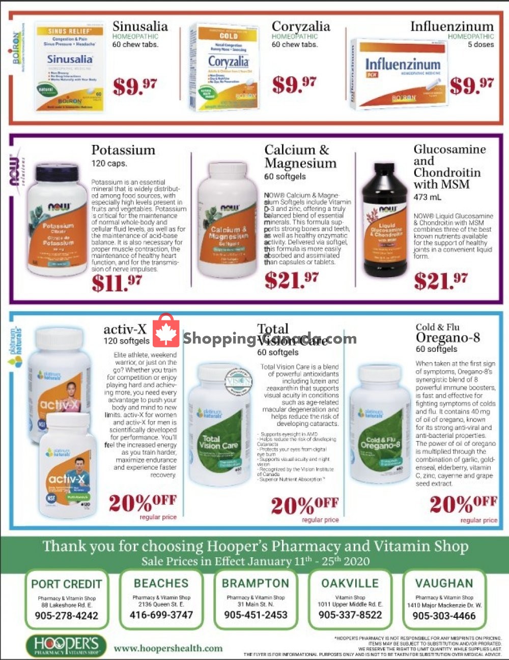 Hoopers Pharmacy flyer from Saturday January 11, 2020 to Saturday January 25, 2020 - page 4