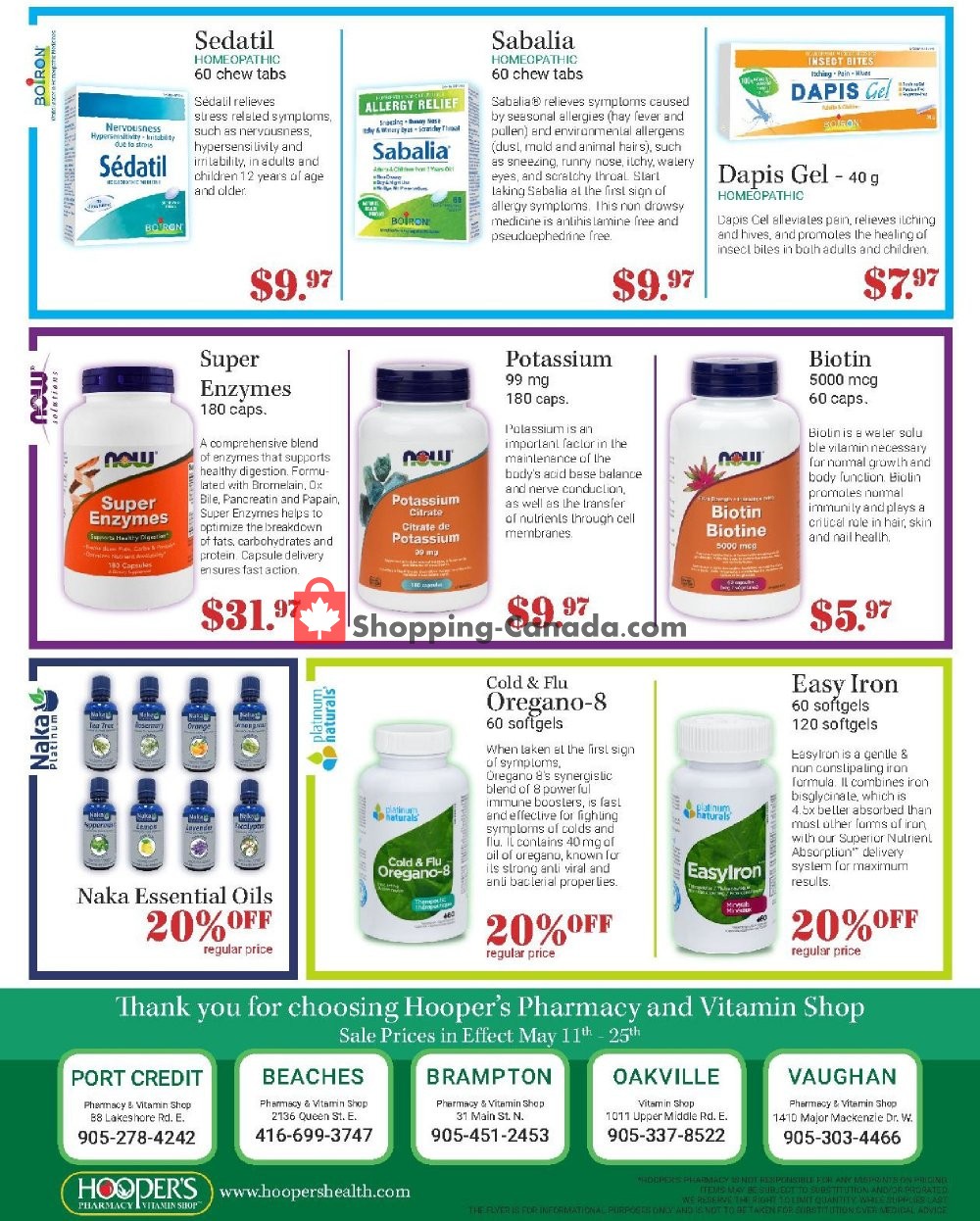 Hoopers Pharmacy flyer from Saturday May 11, 2019 to Saturday May 25, 2019 - page 3