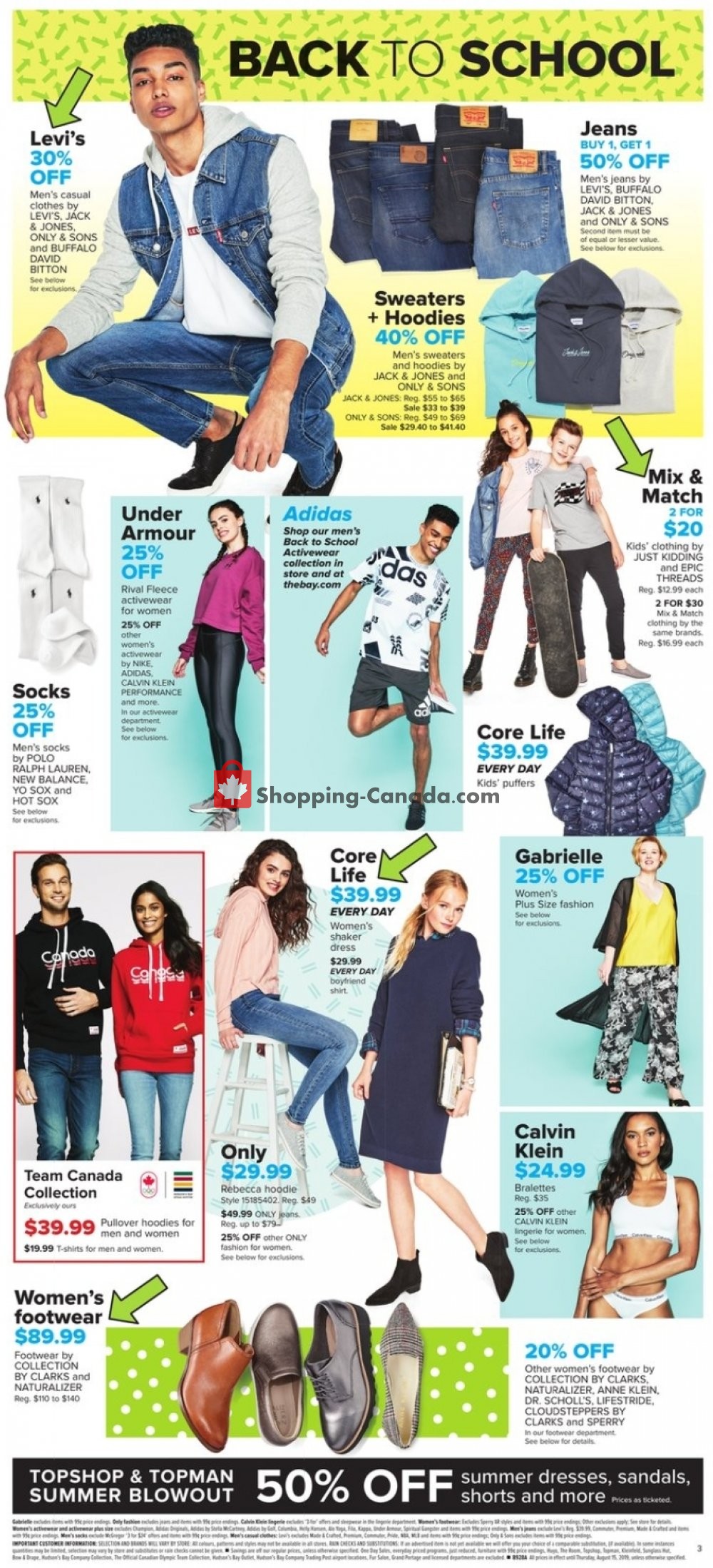 Hudson's Bay flyer from Friday August 9, 2019 to Thursday August 15, 2019 - page 4