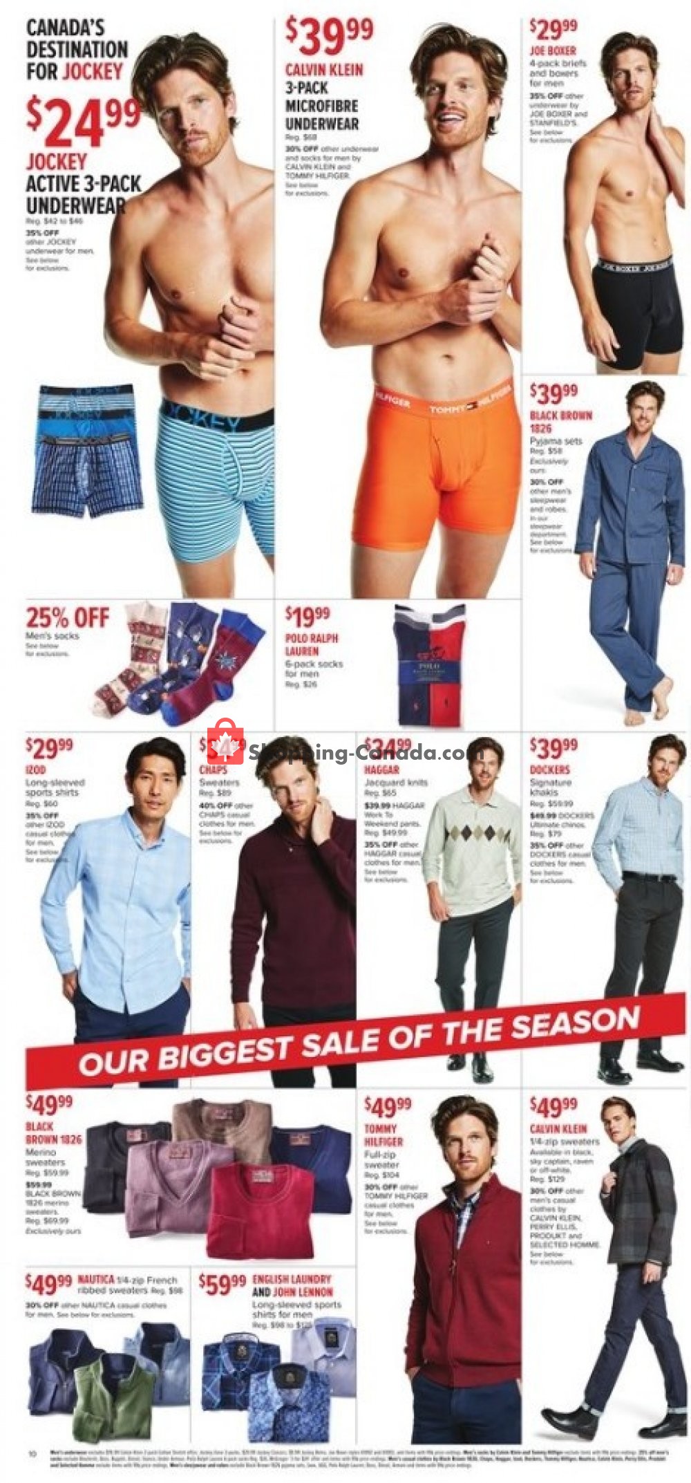 Hudson's Bay flyer from Friday October 11, 2019 to Thursday October 17, 2019 - page 10