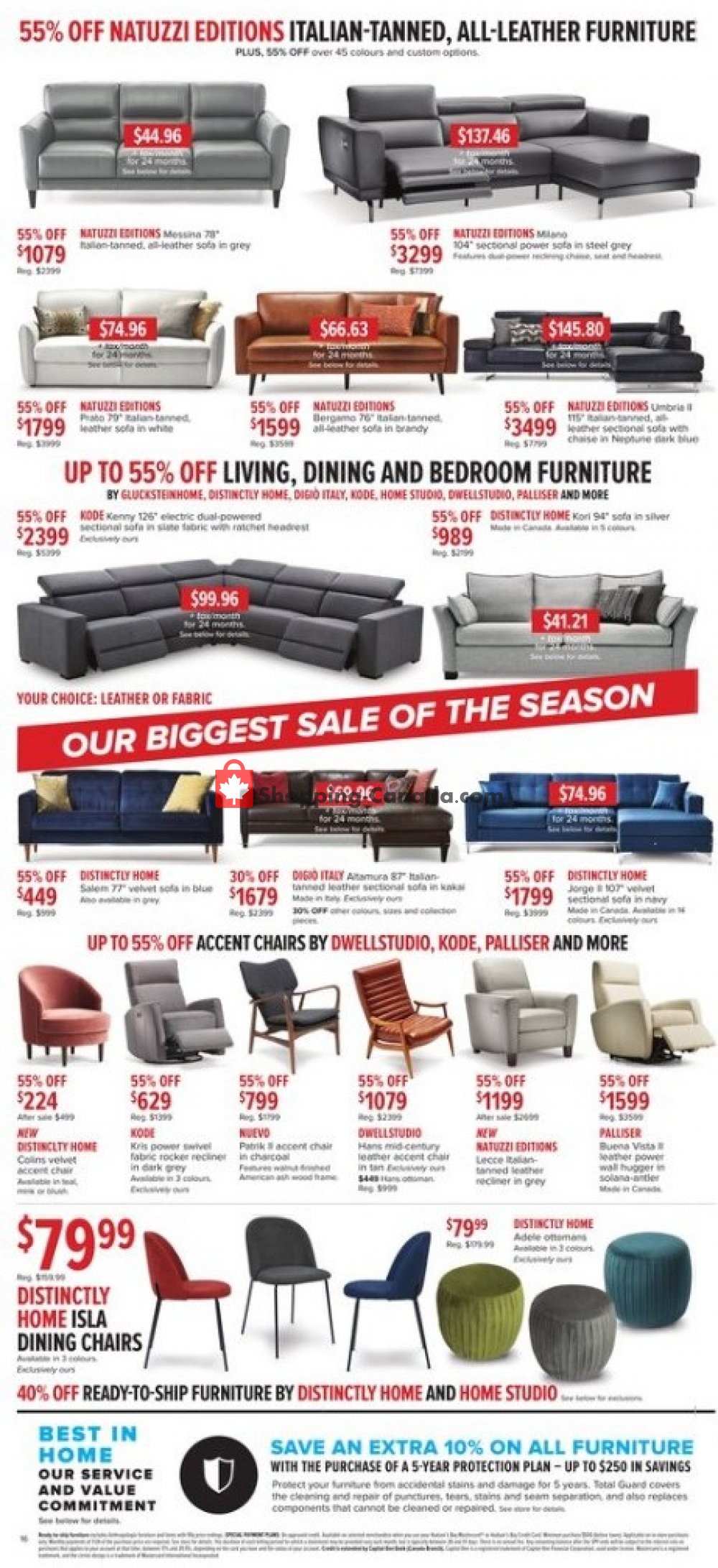 Hudson's Bay flyer from Friday October 11, 2019 to Thursday October 17, 2019 - page 16