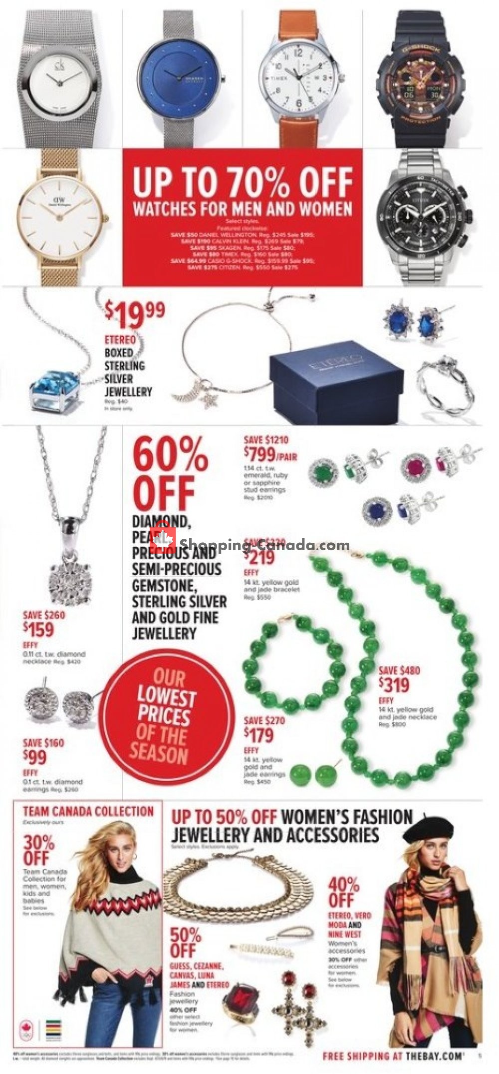 Hudson's Bay flyer from Friday October 11, 2019 to Thursday October 17, 2019 - page 5
