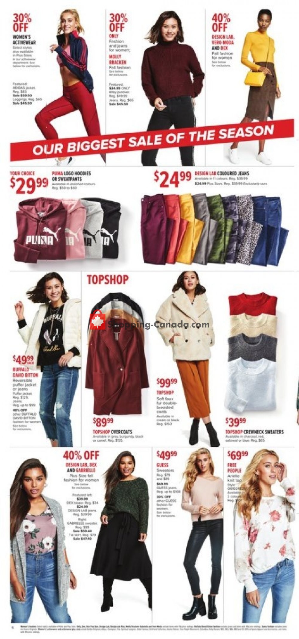 Hudson's Bay flyer from Friday October 11, 2019 to Thursday October 17, 2019 - page 6