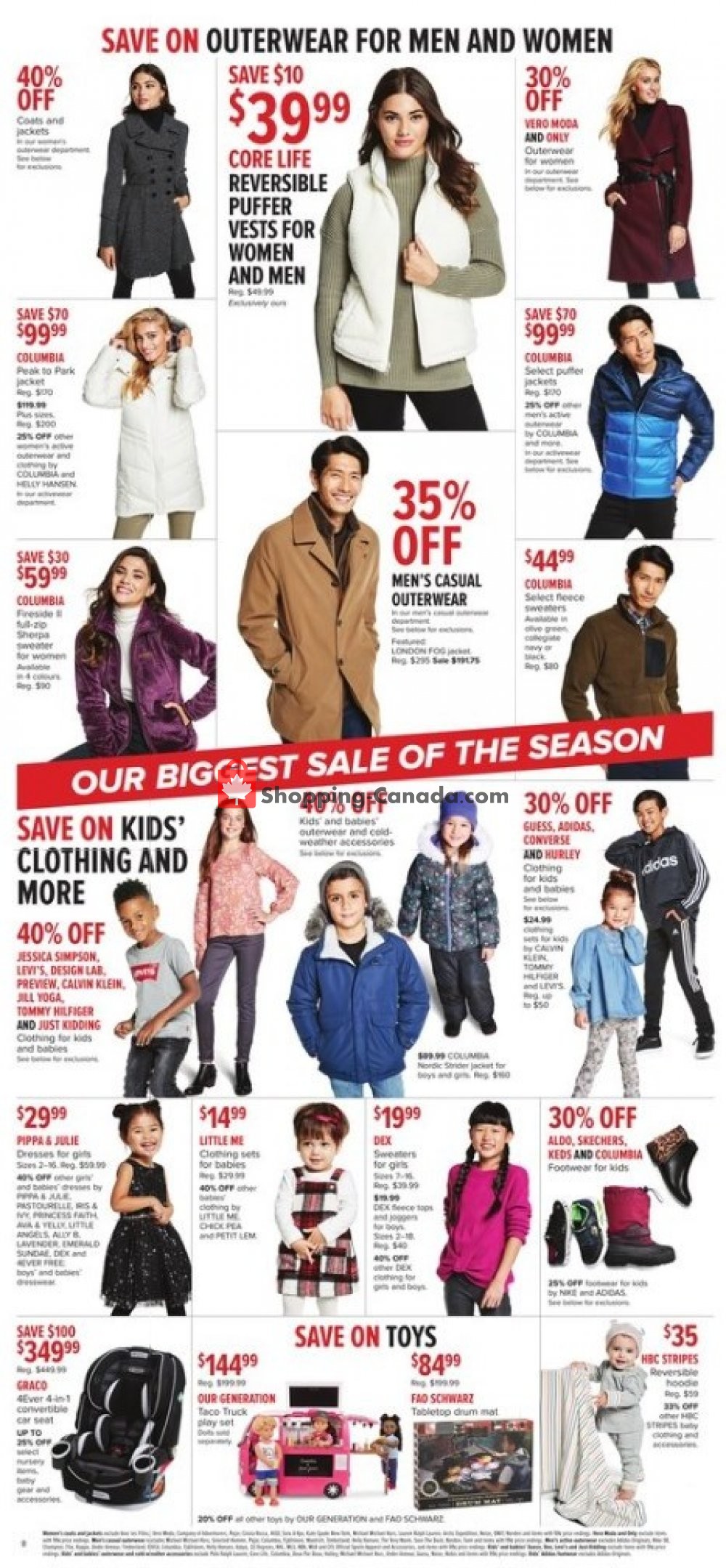 Hudson's Bay flyer from Friday October 11, 2019 to Thursday October 17, 2019 - page 8