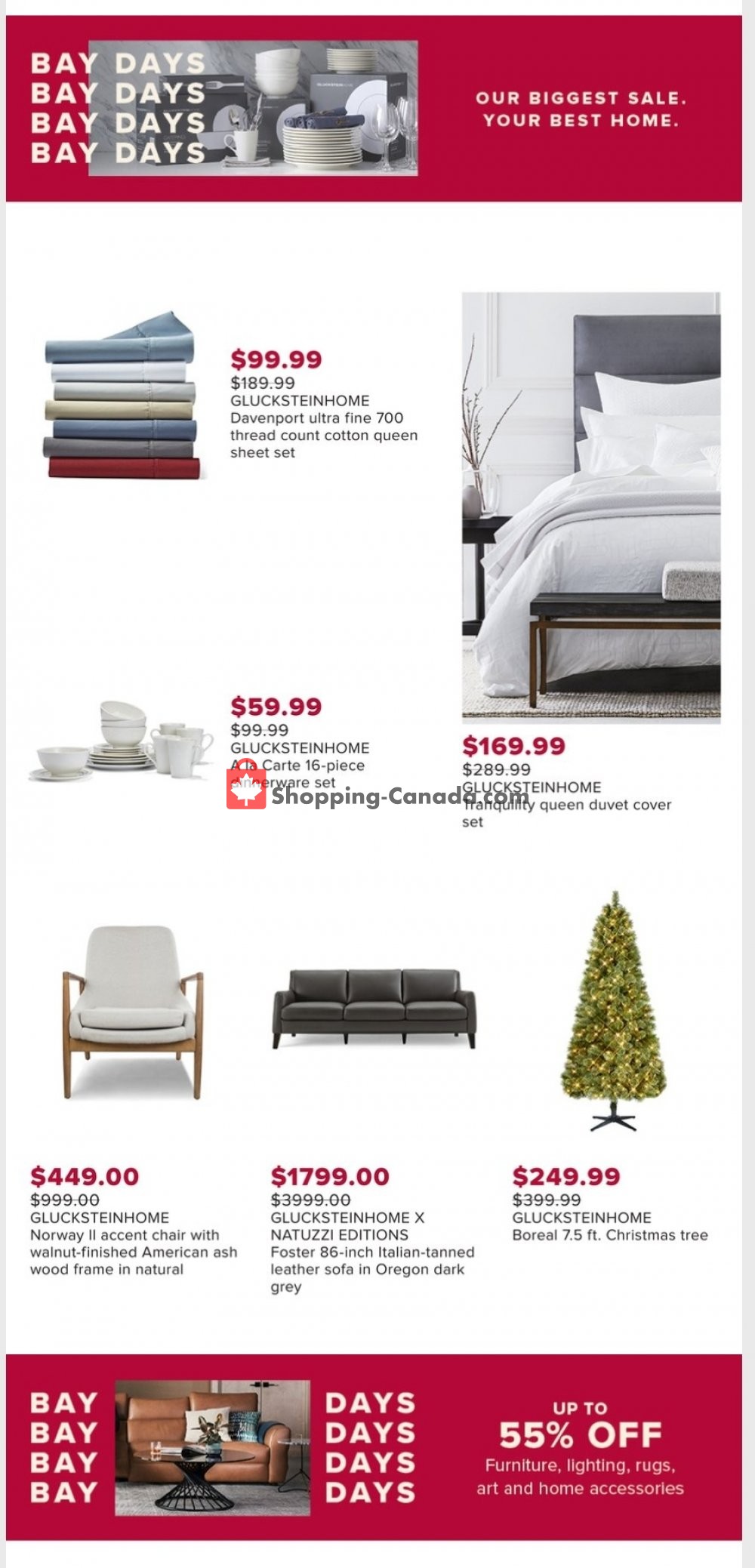 Hudson's Bay flyer from Friday October 16, 2020 to Thursday October 22, 2020 - page 12