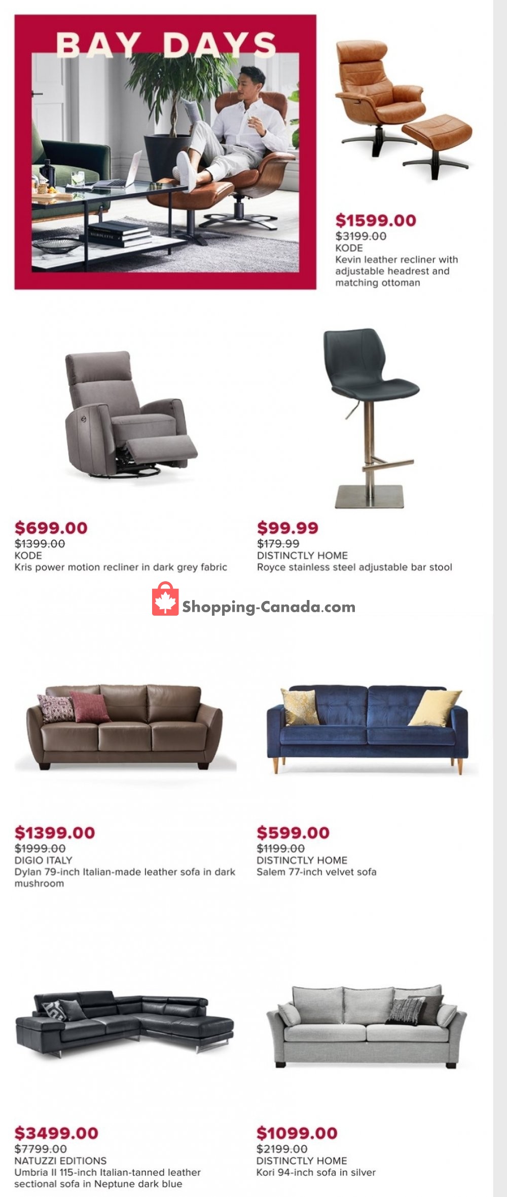 Hudson's Bay flyer from Friday October 16, 2020 to Thursday October 22, 2020 - page 14