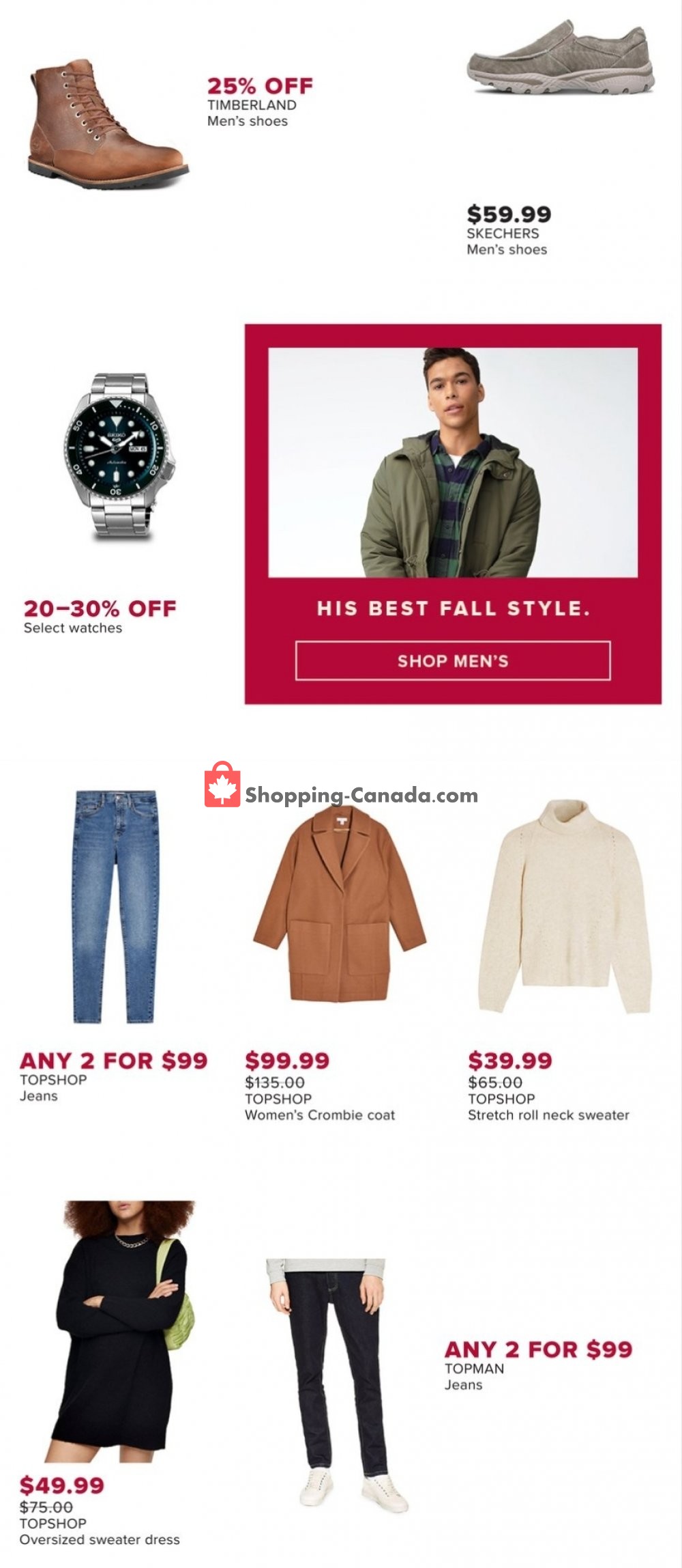 Hudson's Bay flyer from Friday October 16, 2020 to Thursday October 22, 2020 - page 9