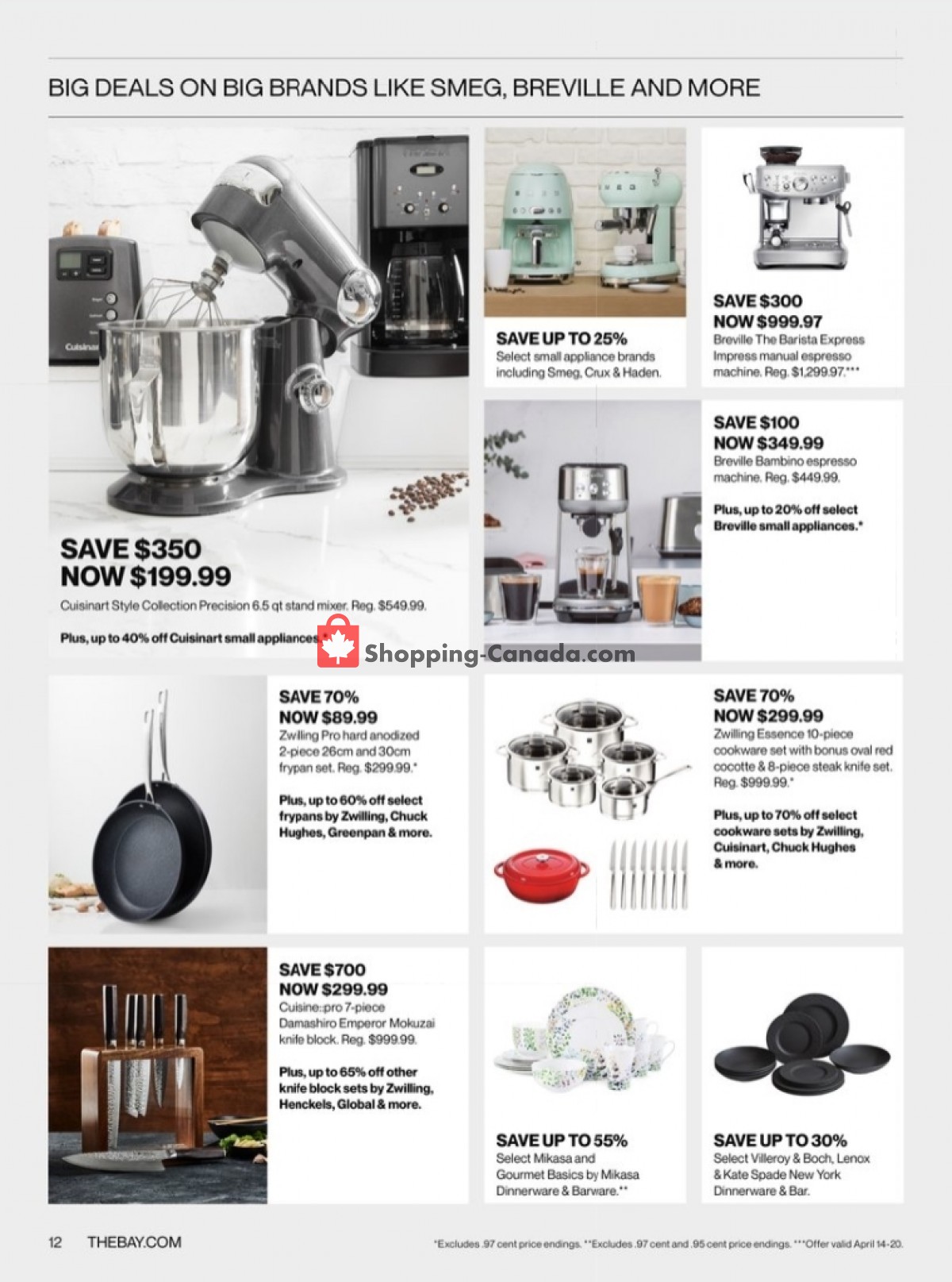 Hudson's Bay flyer from Friday April 14, 2023 to Sunday April 30, 2023 - page 12