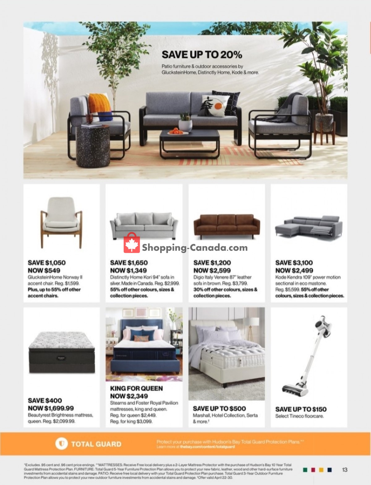 Hudson's Bay flyer from Friday April 14, 2023 to Sunday April 30, 2023 - page 13