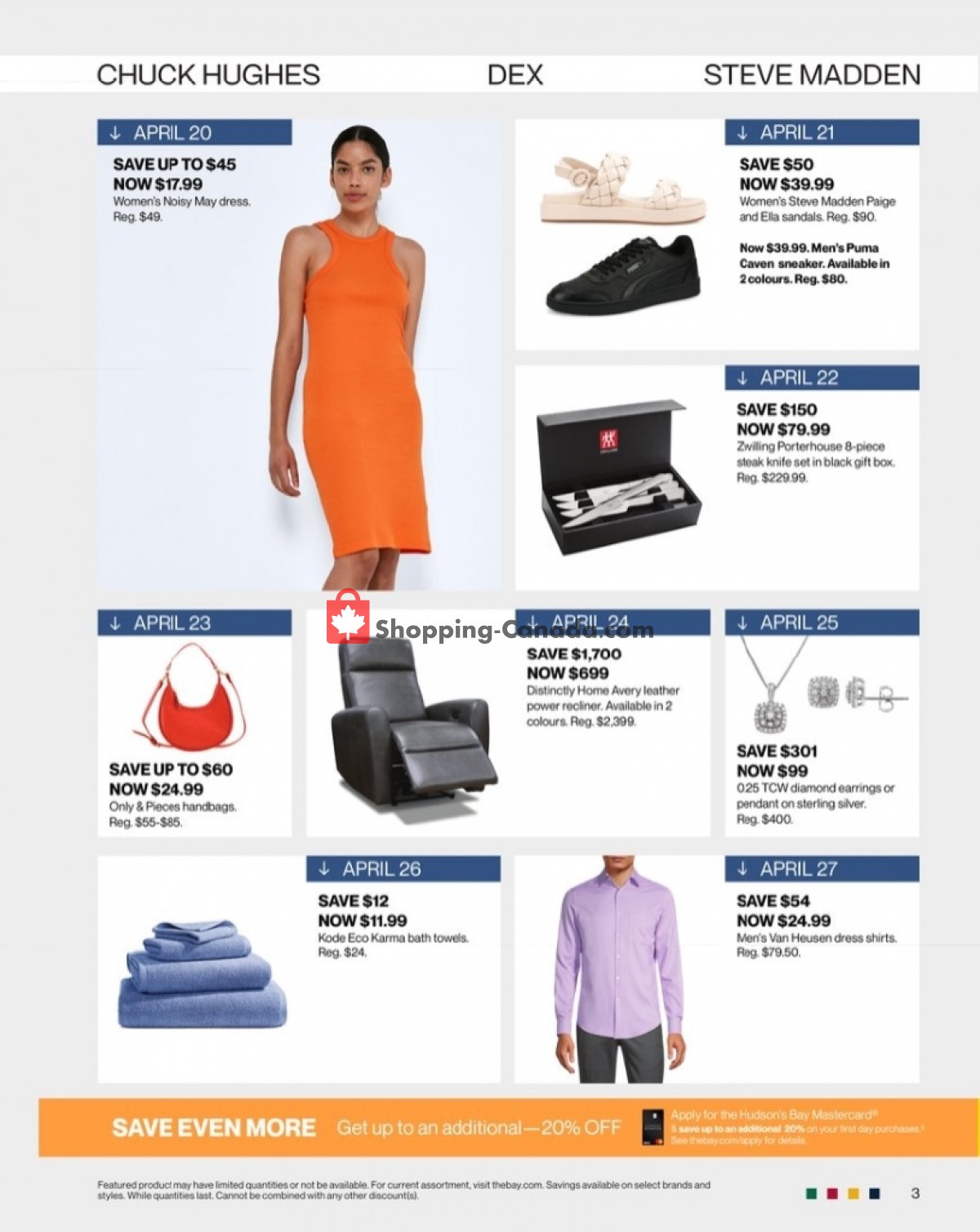 Hudson's Bay flyer from Friday April 14, 2023 to Sunday April 30, 2023 - page 3