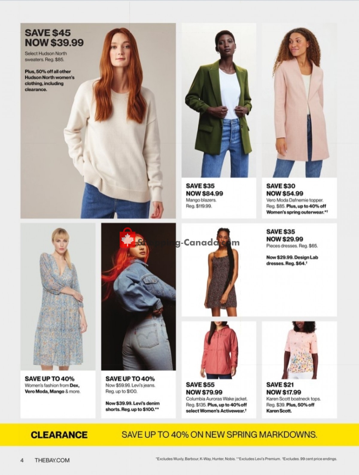 Hudson's Bay flyer from Friday April 14, 2023 to Sunday April 30, 2023 - page 4