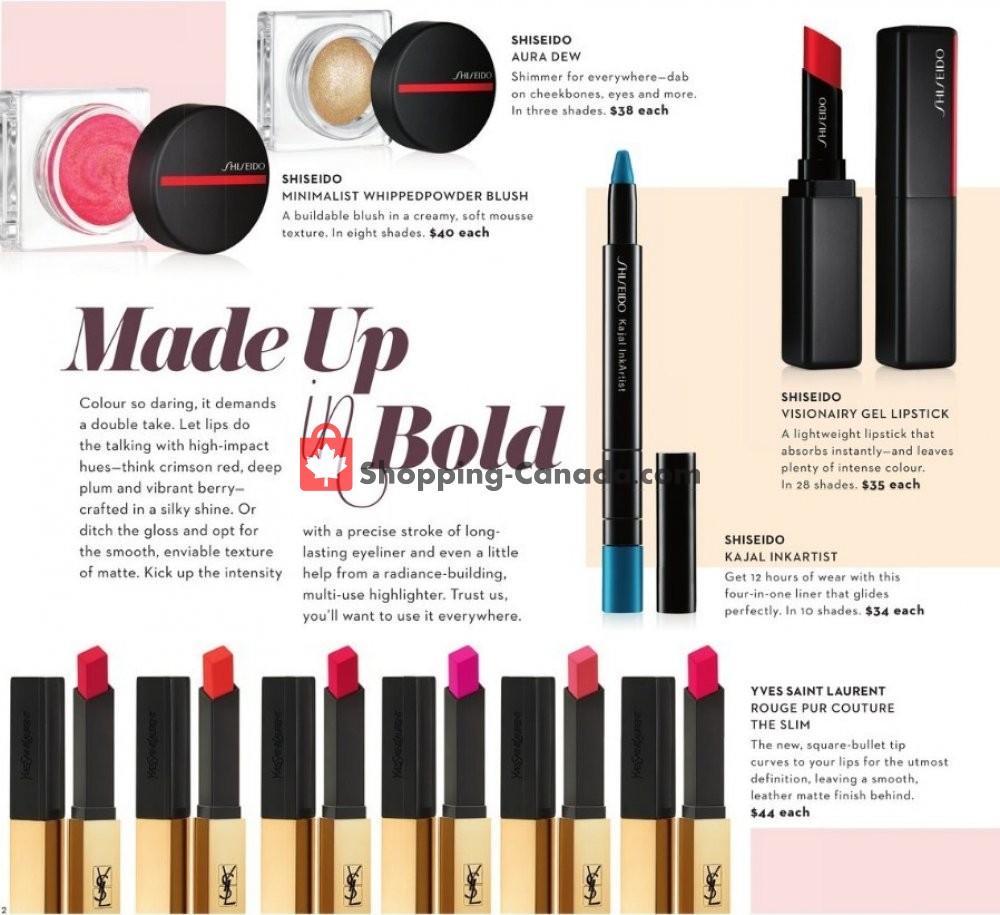 Hudson's Bay flyer from Friday October 5, 2018 to Thursday October 11, 2018 - page 2