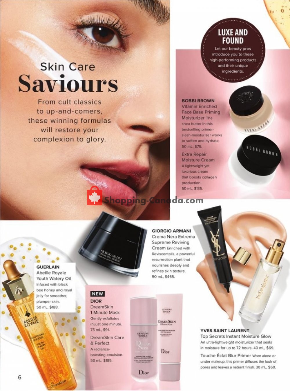 Hudson's Bay flyer from Friday September 6, 2019 to Thursday September 12, 2019 - page 6