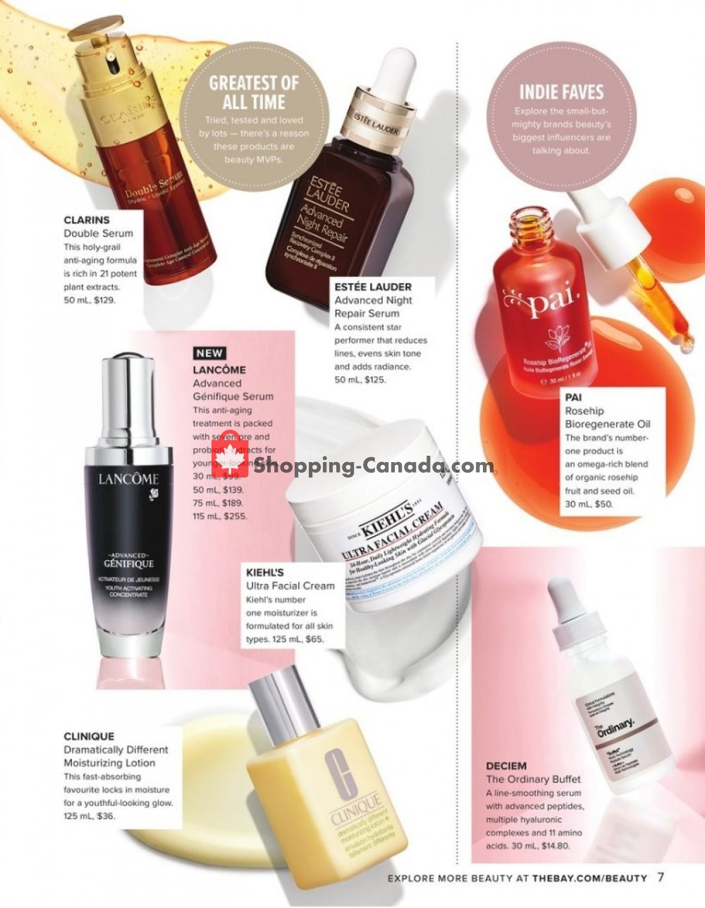 Hudson's Bay flyer from Friday September 6, 2019 to Thursday September 12, 2019 - page 7