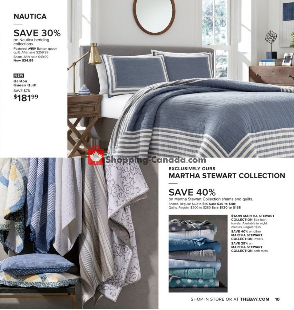 Hudson's Bay flyer from Friday September 6, 2019 to Thursday September 19, 2019 - page 10